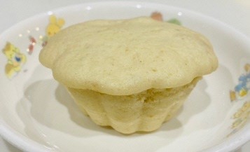 いちごジャム蒸しパン