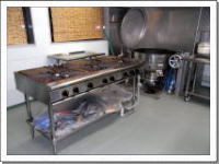 加熱コーナーの写真