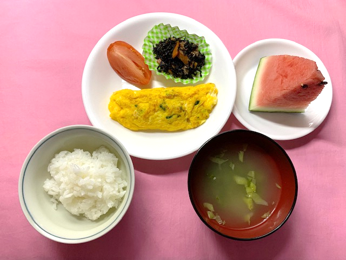 コーン入りオムレツセット