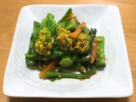 菜の花のナムル