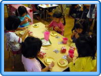 ラスクを食べている写真