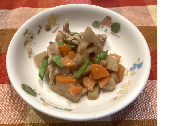 れんこんの金平