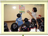 豆腐のグループを当てている写真