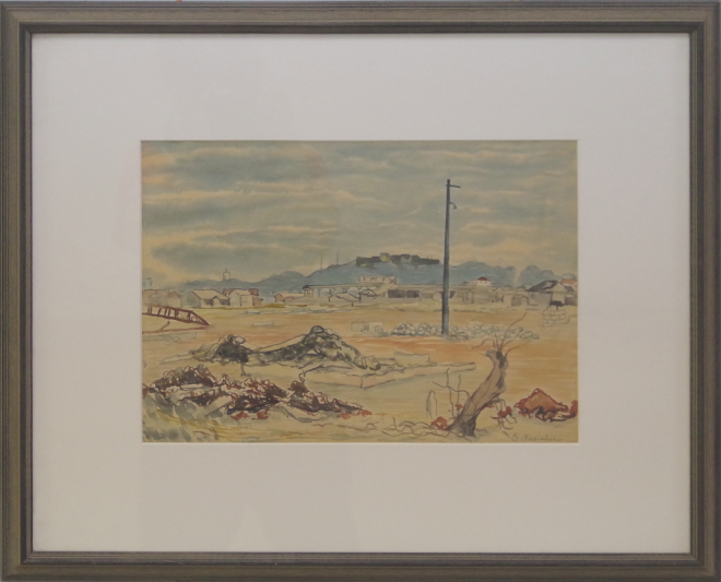 稲石永吉「校舎は廃屋に帰す」