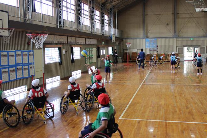 車いすバスケ2