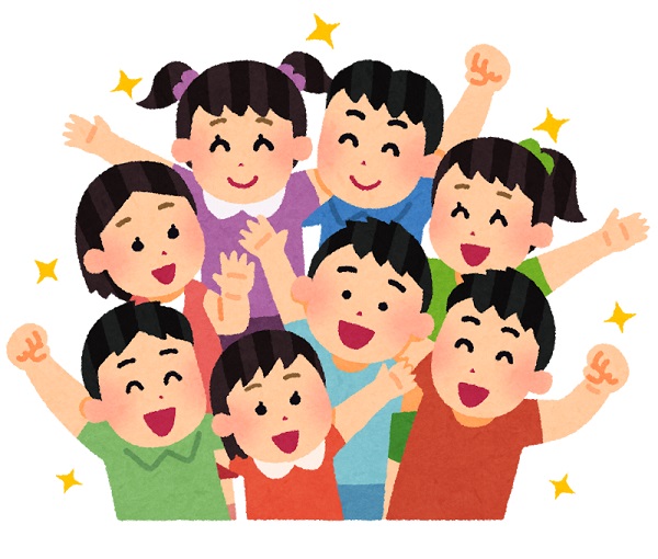 こどもたちのイラスト
