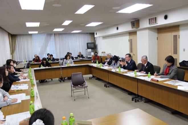 市P連と教育委員との意見交換会2