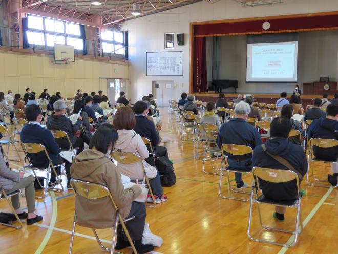 高洲中学校説明会