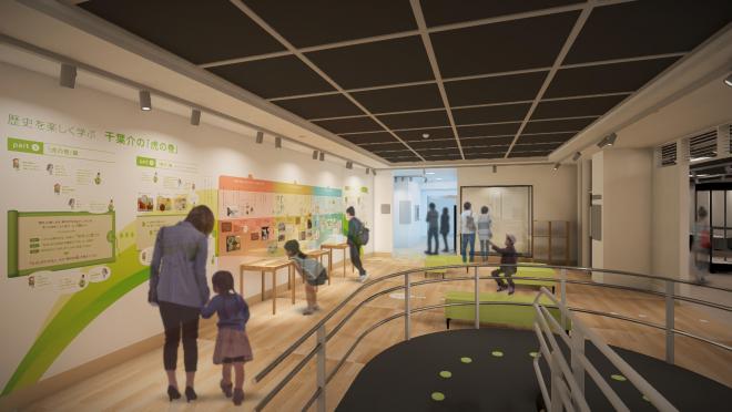 郷土博物館1階イメージ