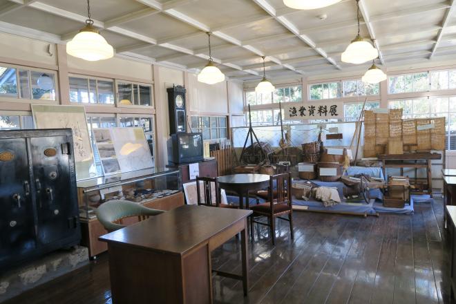 旧生浜町役場庁舎一階