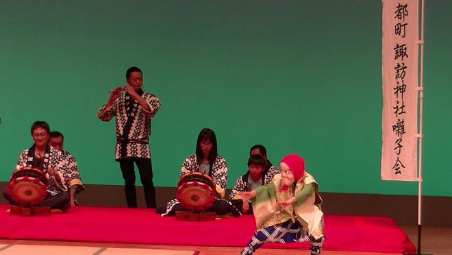 諏訪神社の囃子