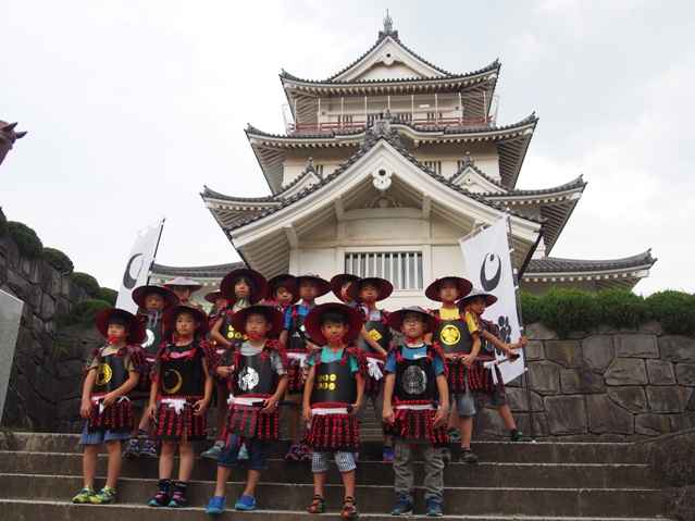 My鎧で記念撮影