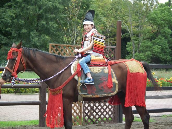 20180922_騎馬武者体験の様子1