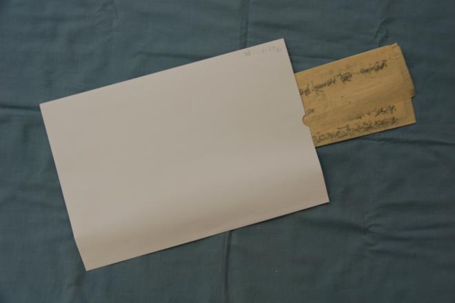 史料整理用中性紙封筒