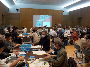 講義中（アイスブレイク）の様子