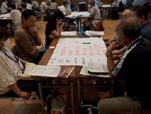 グループワーク（ワークショップ）の様子２