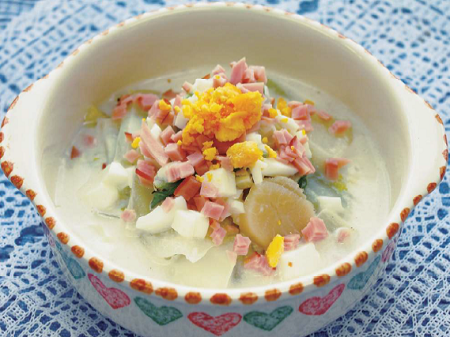 白菜のミルク煮