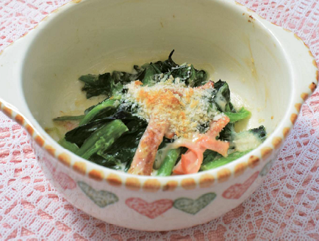 ほうれん草のグラタン