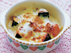 かぼちゃグラタン