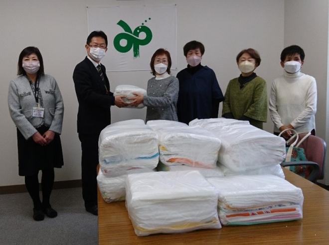 20221221タオル寄贈