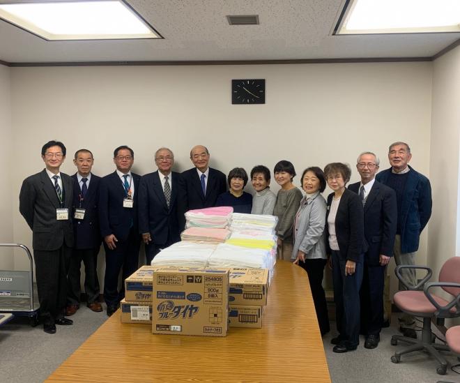 タオル寄贈20191218