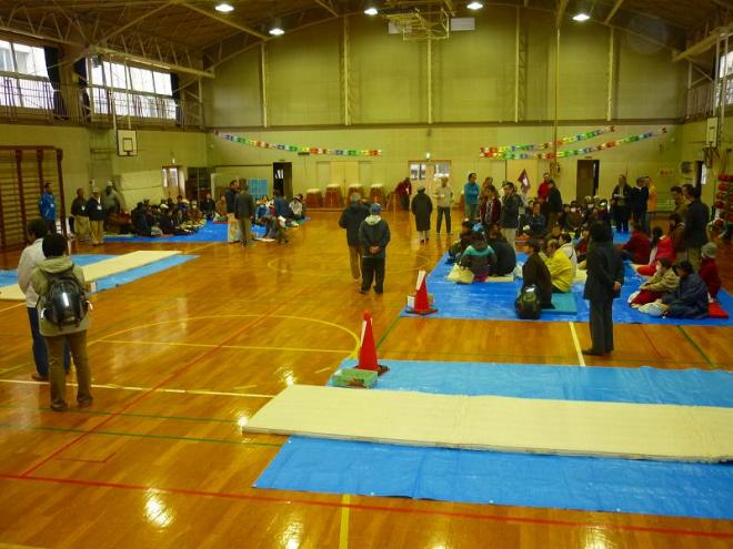 幸町2丁目避難所開設運営訓練