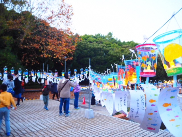 キャンドル（ステージ上）