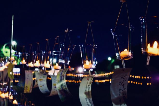 キャンドル（夜）