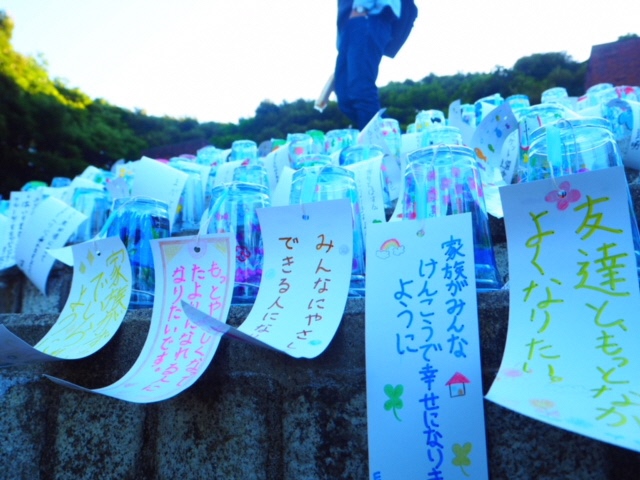 キャンドル（階段）