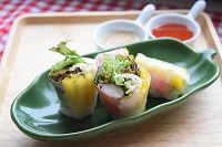 切干大根入り生春巻き