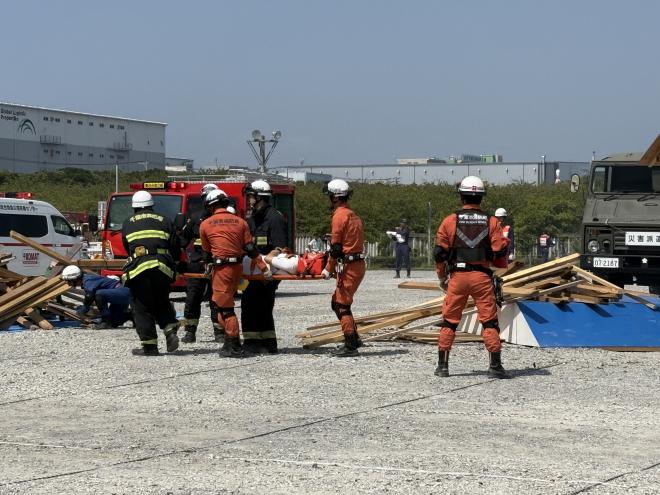 防災訓練の写真1