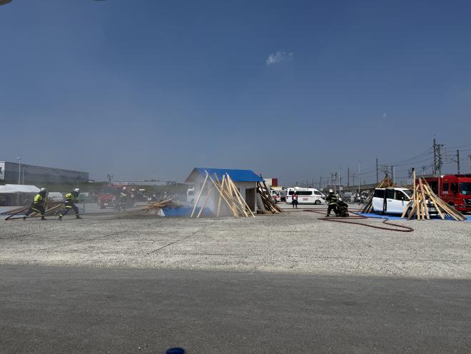 防災訓練の写真2