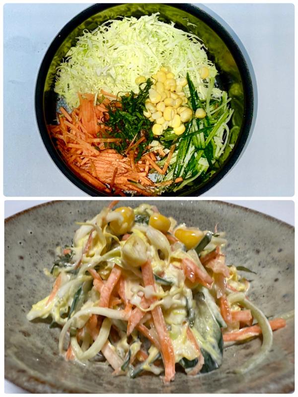 コールスローサラダの写真