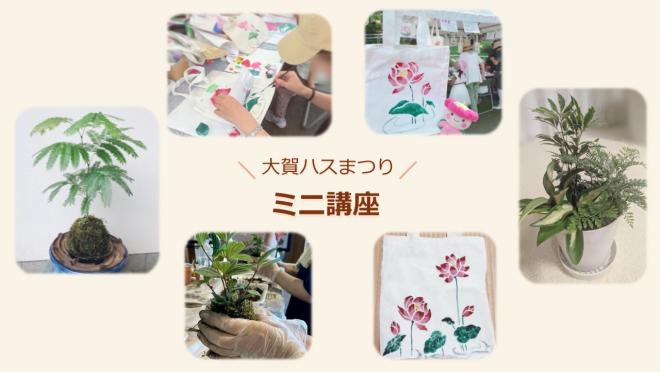 大賀ハスまつりミニ講座2026