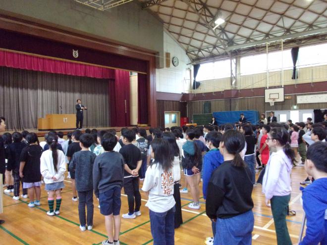 前期終業式