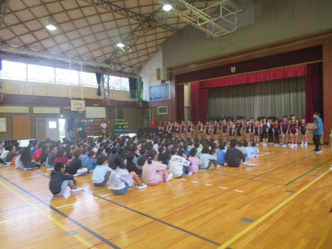 陸上大会激励会