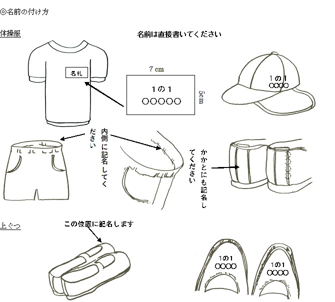 千葉市立稲毛第二小学校：学校で必要なもの