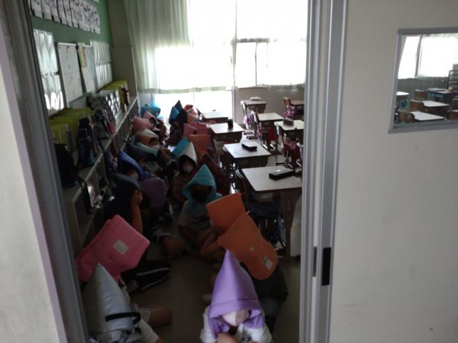 R4津波避難訓練1