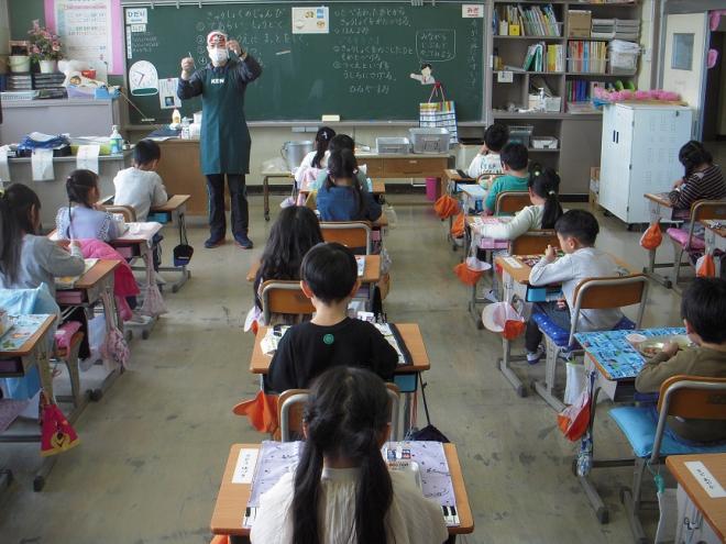 R31年生給食開始1