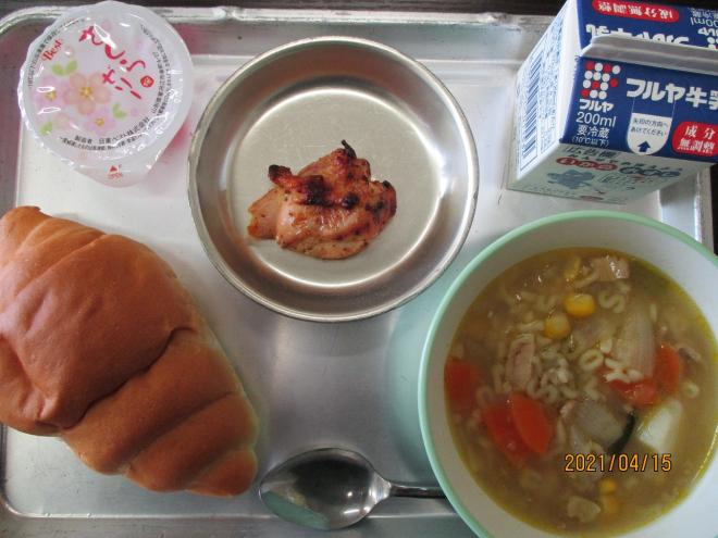 R31年生給食開始2