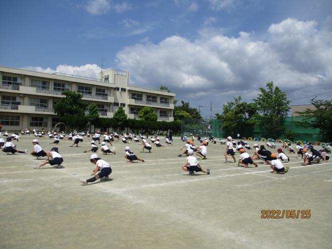 運動会全校練習1