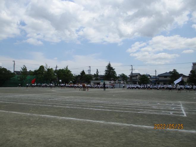 運動会全校練習2