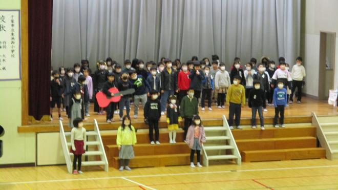 6年生を送る会2年生