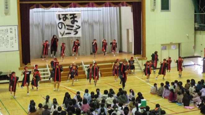 6年生を送る会はまのこ