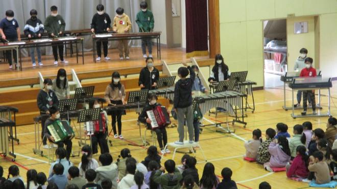 6年生を送る会5年生1