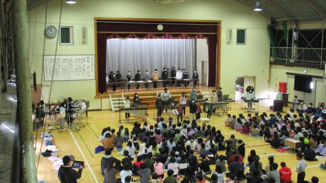 6年生を送る会5年生2