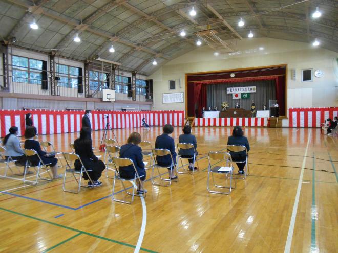 体育館の様子