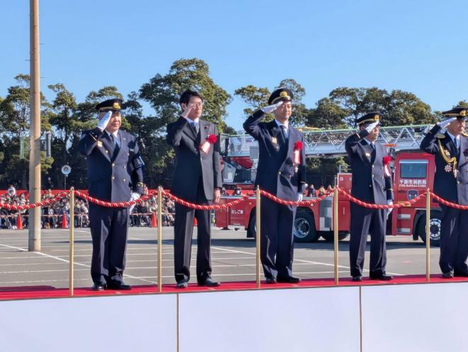 令和8年千葉市消防出初式