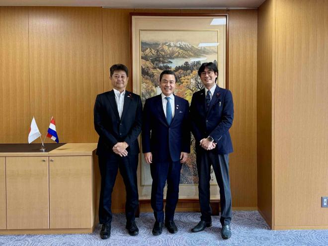 在日パラグアイ共和国特命全権大使市長表敬訪問