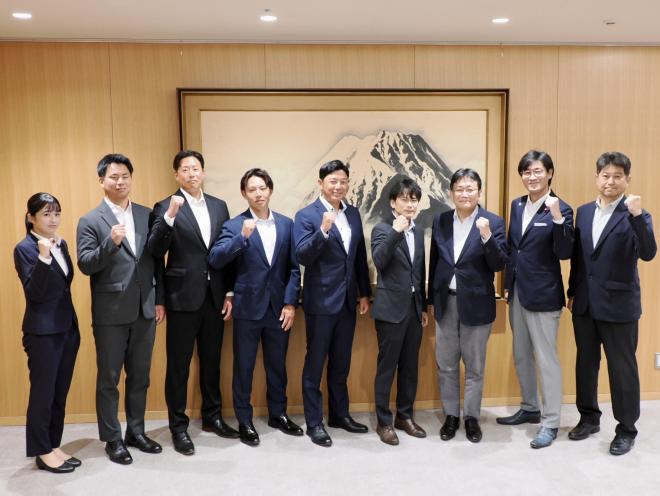 JFE東日本硬式野球部表敬訪問